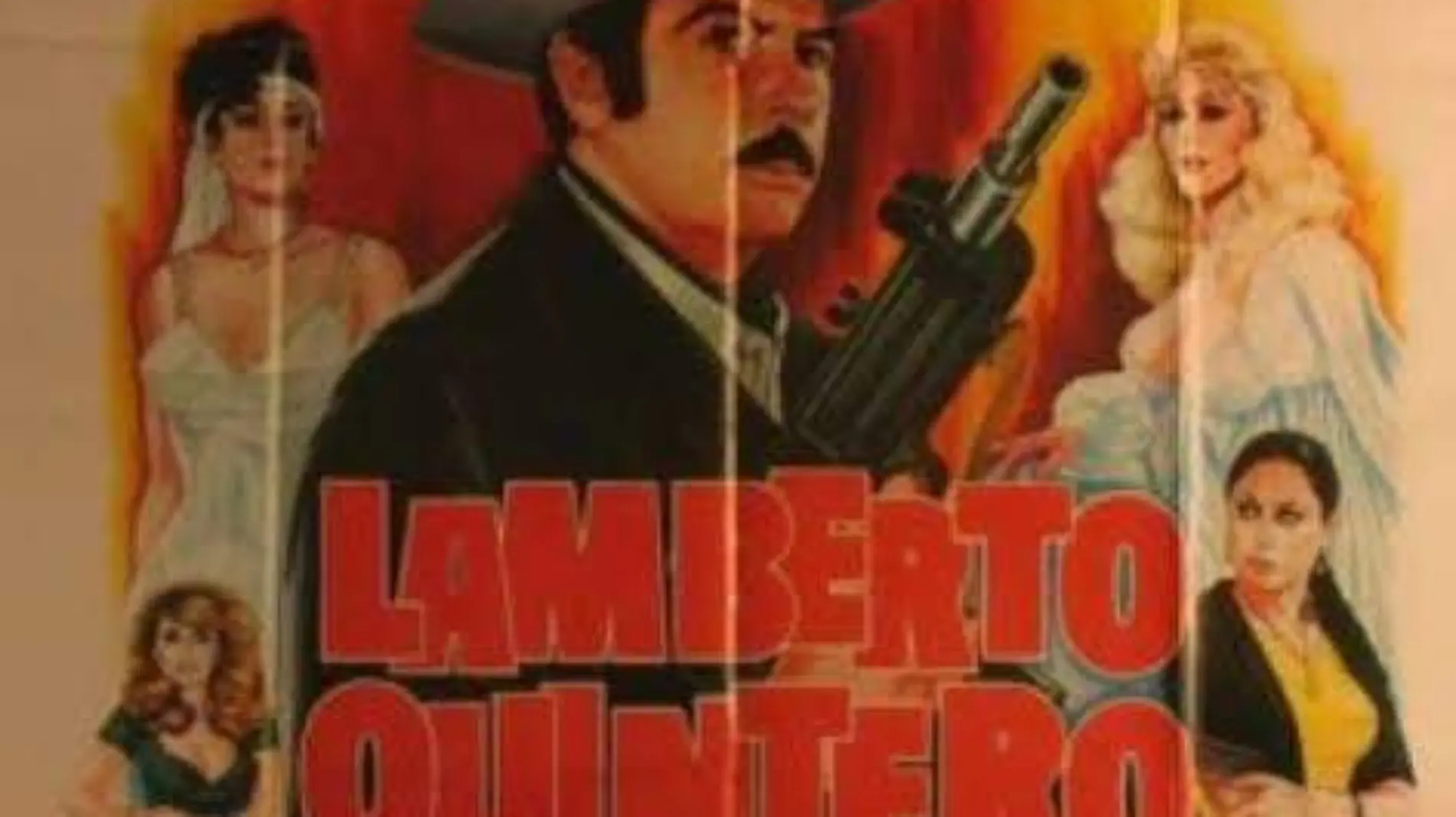 Lamberto Quintero en su poster de película